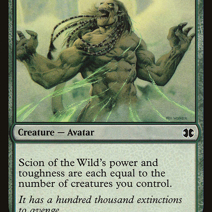 Scion of the Wild (MM2-160) - Modern Masters 2015 Foil