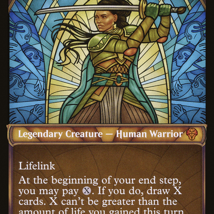Shanna, Purifying Blade (DMU-317) - Dominaria United: (Showcase) Foil