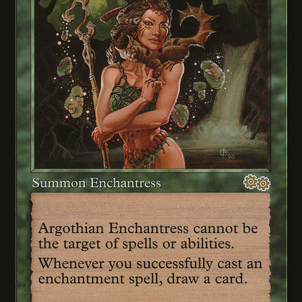 Argothian Enchantress (USG-234) - Urza's Saga