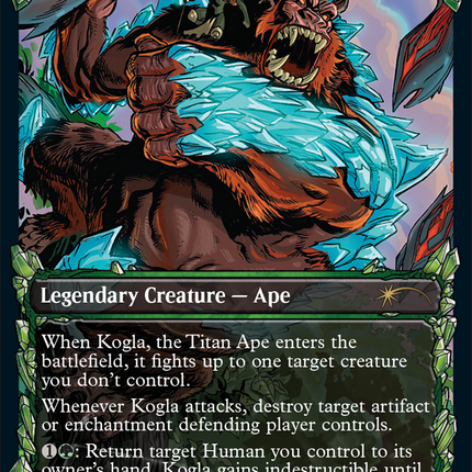 Kogla, the Titan Ape (SLD-1274) - Secret Lair Drop: (Showcase) Foil