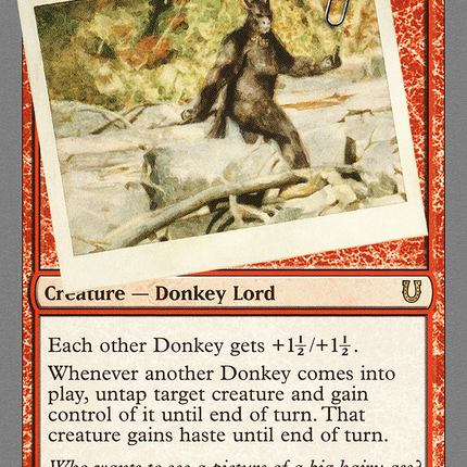 Assquatch (UNH-071) - Unhinged Foil