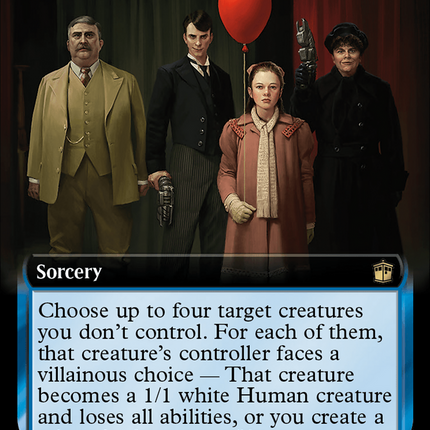 Hunted by The Family (WHO-361) - Doctor Who: (Extended Art) Foil