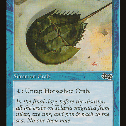 Horseshoe Crab (USG-080) - Urza's Saga