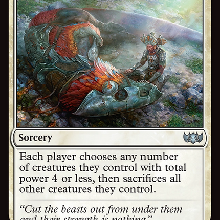 Slaughter the Strong (TDC-131) - Commander: Tarkir: Dragonstorm