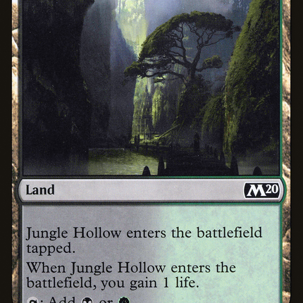 Jungle Hollow (M20-248) - Core Set 2020 Foil