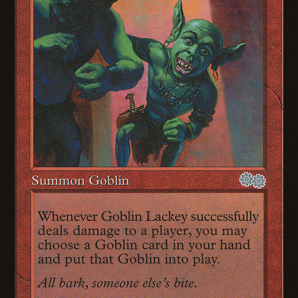 Goblin Lackey (USG-190) - Urza's Saga