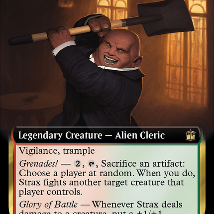 Strax, Sontaran Nurse (WHO-444) - Doctor Who: (Extended Art)