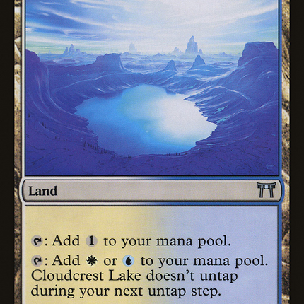 Cloudcrest Lake (CHK-274) - Champions of Kamigawa