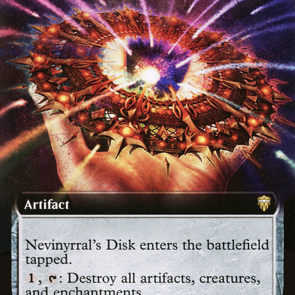 Nevinyrral's Disk (CMR-696) - Commander Legends: (Extended Art) Foil