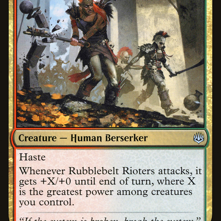 Rubblebelt Rioters (WAR-215) - War of the Spark