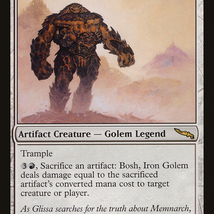 Bosh, Iron Golem (MRD-147) - Mirrodin