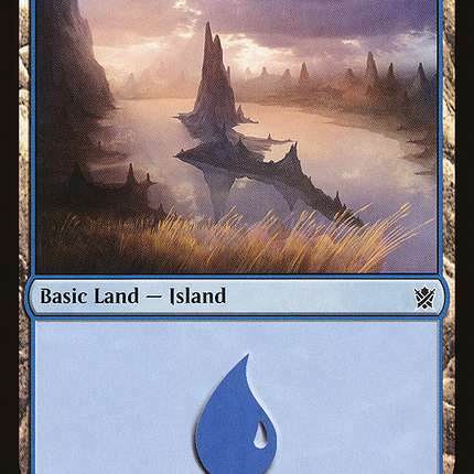 Island (KTK-254) - Khans of Tarkir Foil