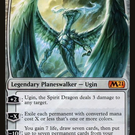 Ugin, the Spirit Dragon (M21-001) - Core Set 2021