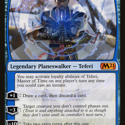 Teferi, Master of Time (M21-075) - Core Set 2021 Foil