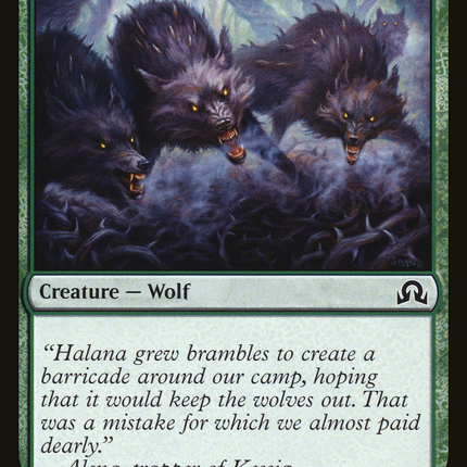 Thornhide Wolves (SOI-232) - Shadows over Innistrad Foil