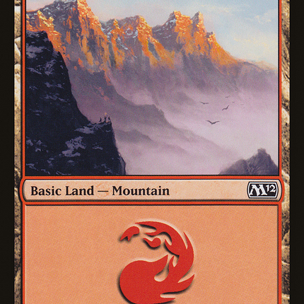 Mountain (M12-243) - Magic 2012 Foil