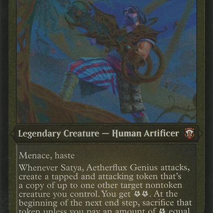 Satya, Aetherflux Genius (M3C-146) - Modern Horizons 3 Commander Foil