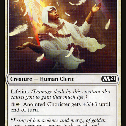 Anointed Chorister (M21-004) - Core Set 2021