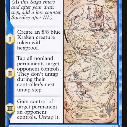 Kiora Bests the Sea God (PPTHB-052) - Theros Beyond Death Promos