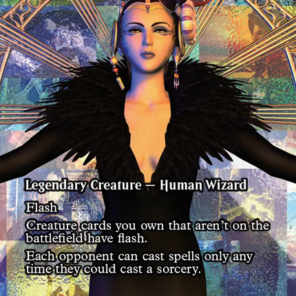 Teferi, Mage of Zhalfir (FCA-032) - FINAL FANTASY: Through the Ages / Edea Kramer (Borderless) Foil