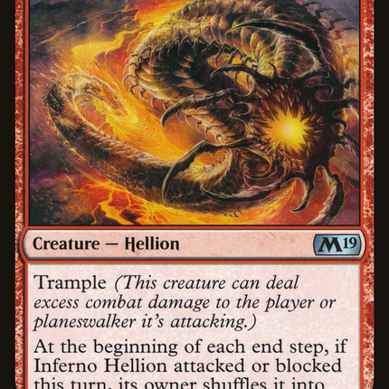 Inferno Hellion (M19-148) - Core Set 2019 Foil