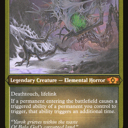 Yarok, the Desecrated (Foil Etched) (MUL-128) - Multiverse Legends Foil