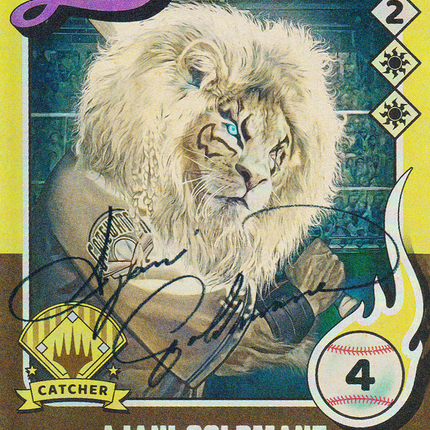 Ajani Goldmane // Ajani Goldmane (SLD-745) - Secret Lair Drop: (Full Art) (Borderless) Foil