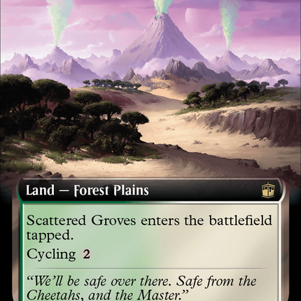 Scattered Groves (WHO-512) - Doctor Who: (Extended Art) Foil