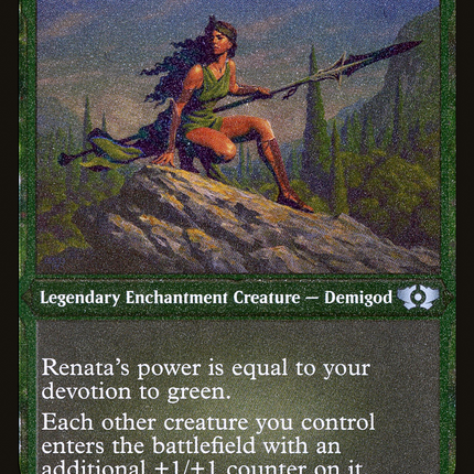 Renata, Called to the Hunt (Foil Etched) (MUL-093) - Multiverse Legends: (enchantment) Foil