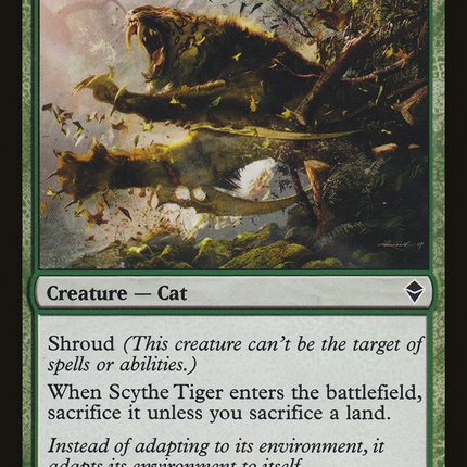 Scythe Tiger (ZEN-183) - Zendikar