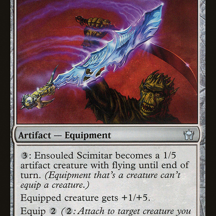 Ensouled Scimitar (5DN-119) - Fifth Dawn Foil