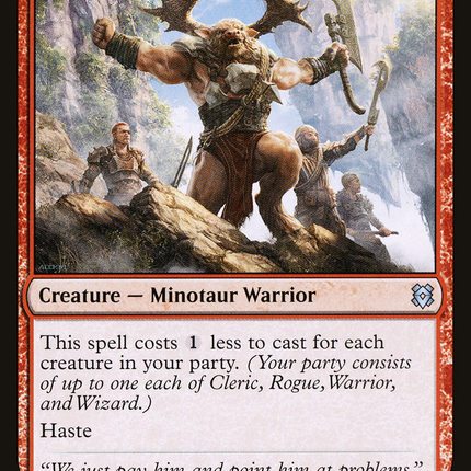 Shatterskull Minotaur (ZNR-160) - Zendikar Rising Foil