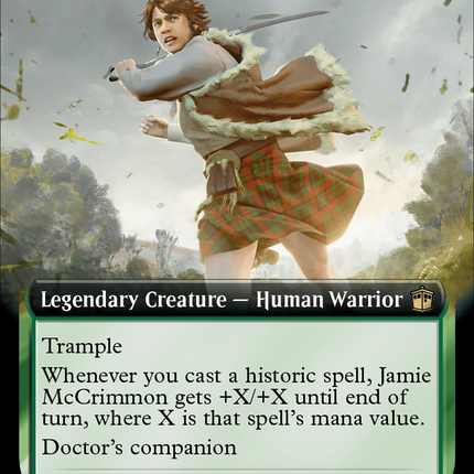Jamie McCrimmon (WHO-397) - Doctor Who: (Extended Art) Foil