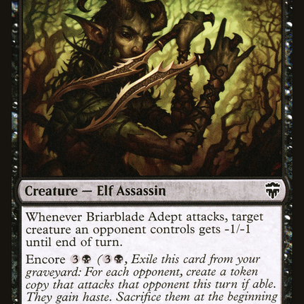 Briarblade Adept (CMR-111) - Commander Legends Foil