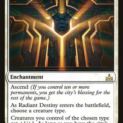 Radiant Destiny (RIX-018) - Rivals of Ixalan