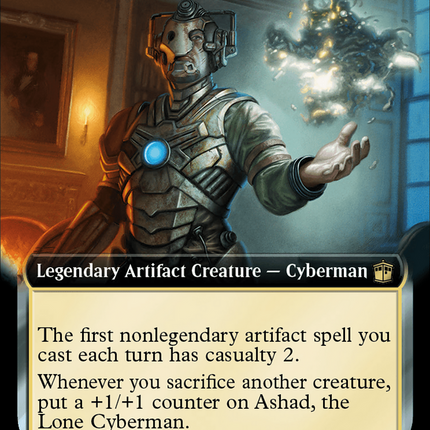 Ashad, the Lone Cyberman (WHO-402) - Doctor Who: (Extended Art)