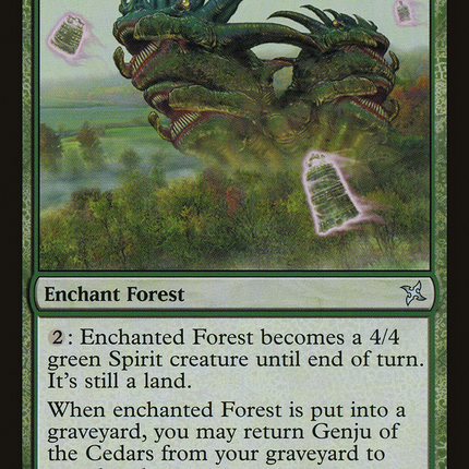 Genju of the Cedars (BOK-126) - Betrayers of Kamigawa Foil