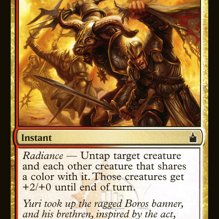 Rally the Righteous (RAV-222) - Ravnica: City of Guilds Foil