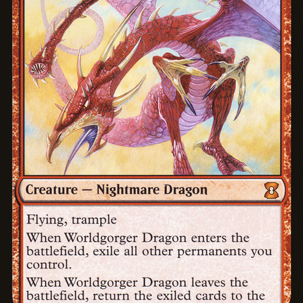 Worldgorger Dragon (EMA-154) - Eternal Masters Foil