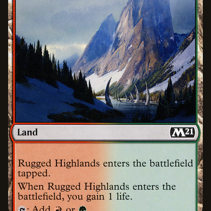 Rugged Highlands (M21-249) - Core Set 2021