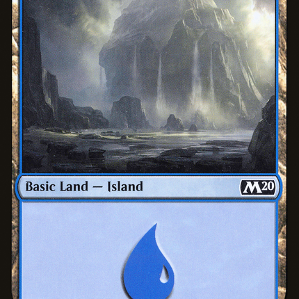 Island (M20-267) - Core Set 2020 Foil