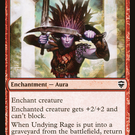 Undying Rage (CMR-205) - Commander Legends