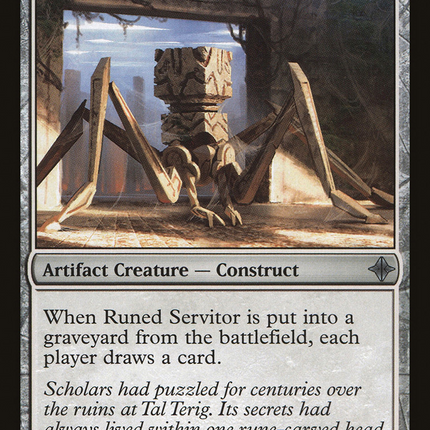 Runed Servitor (ROE-224) - Rise of the Eldrazi