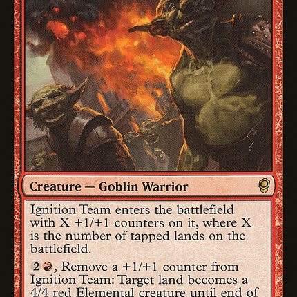 Ignition Team (CNS-034) - Conspiracy Foil