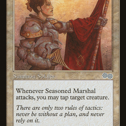 Seasoned Marshal (USG-044) - Urza's Saga