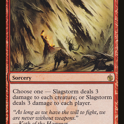 Slagstorm (MBS-075) - Mirrodin Besieged Foil