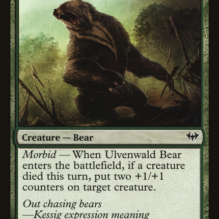 Ulvenwald Bear (DKA-129) - Dark Ascension Foil