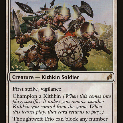 Thoughtweft Trio (LRW-044) - Lorwyn Foil