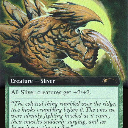 Might Sliver (SLD-652) - Secret Lair Drop: (Extended Art) Foil