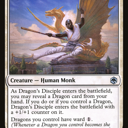 Dragon's Disciple (AFR-013) - Adventures in the Forgotten Realms Foil